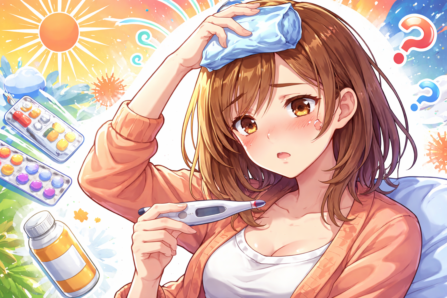 (微熱が続く)ってどういうこと?原因と受診の目安は?