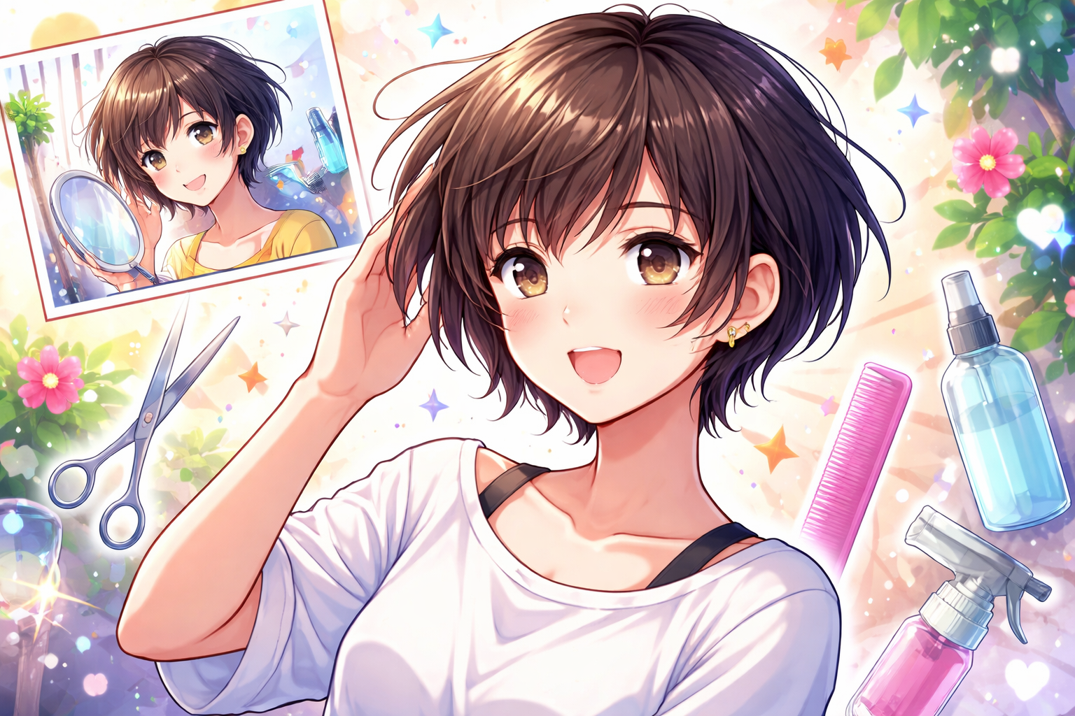 （浜辺美波 ショート）ってどんな髪型？オーダーのコツは？