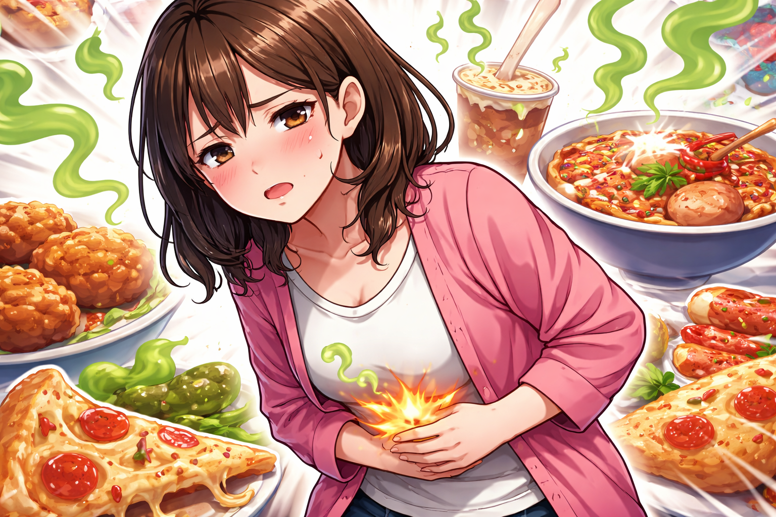 （胃がムカムカする）って何が原因？今すぐできる対処は？