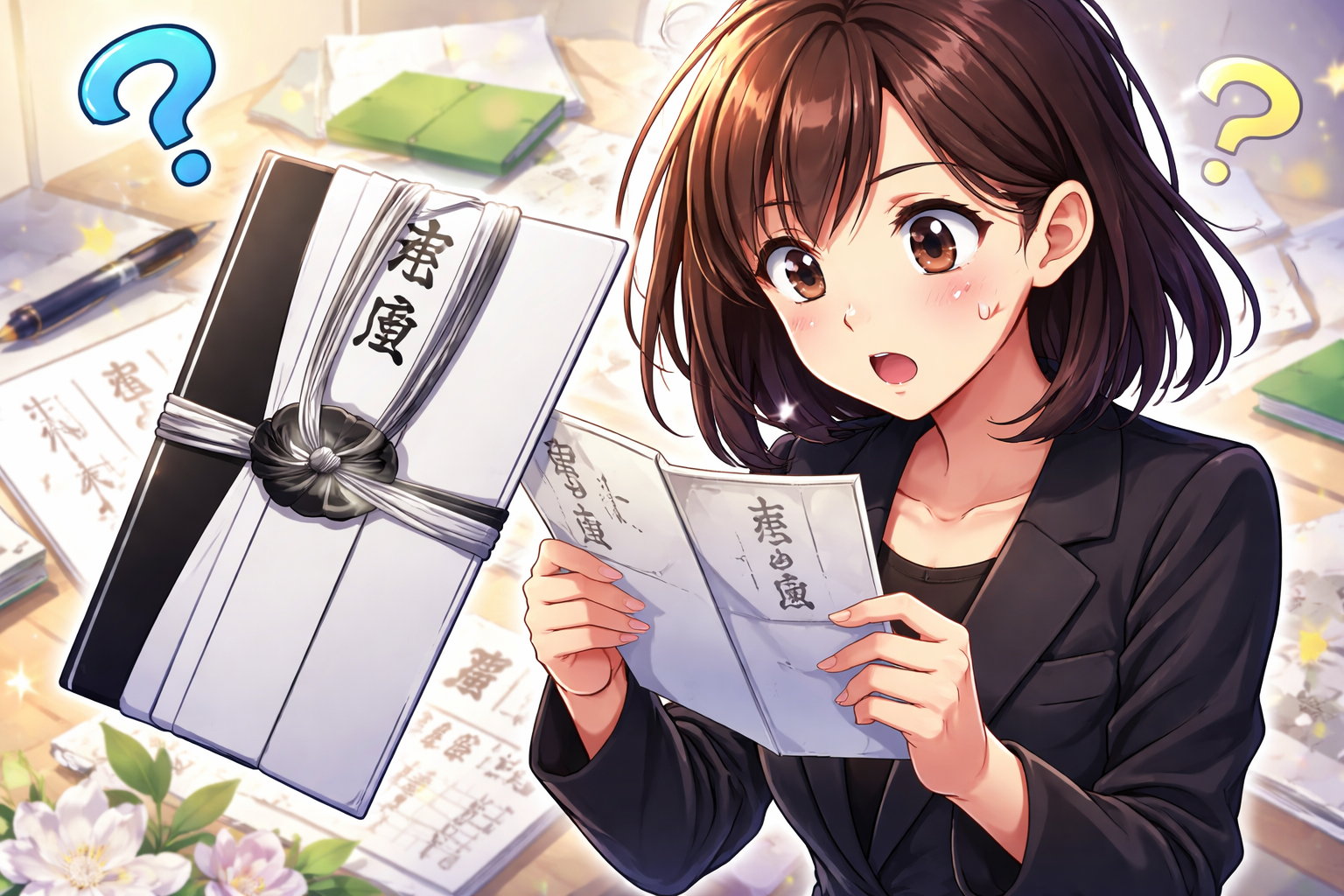（香典袋 書き方）これで合ってる？外袋・中袋・連名まで迷わない？