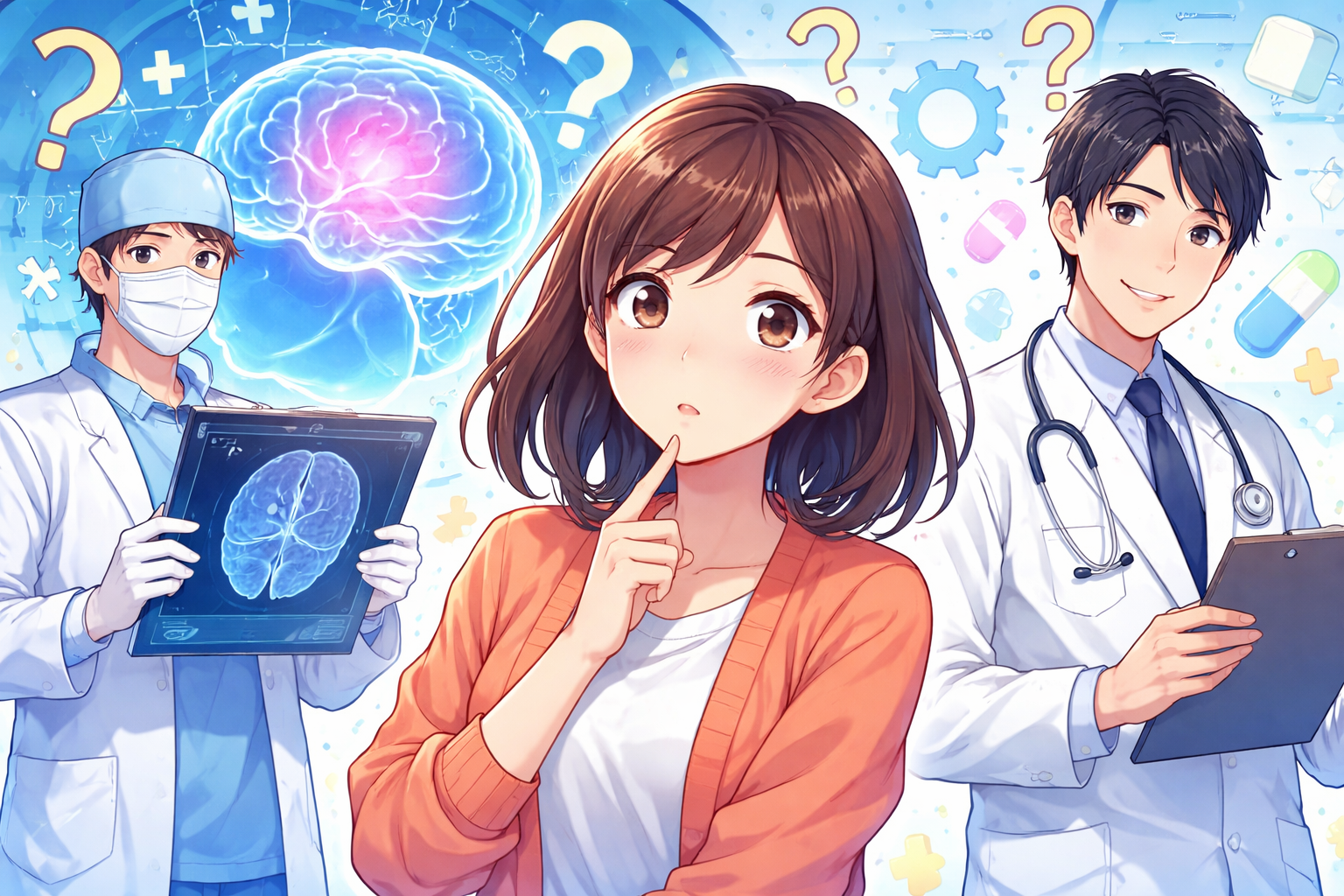 （脳神経外科）ってどんなときに行くの？内科との違いは？