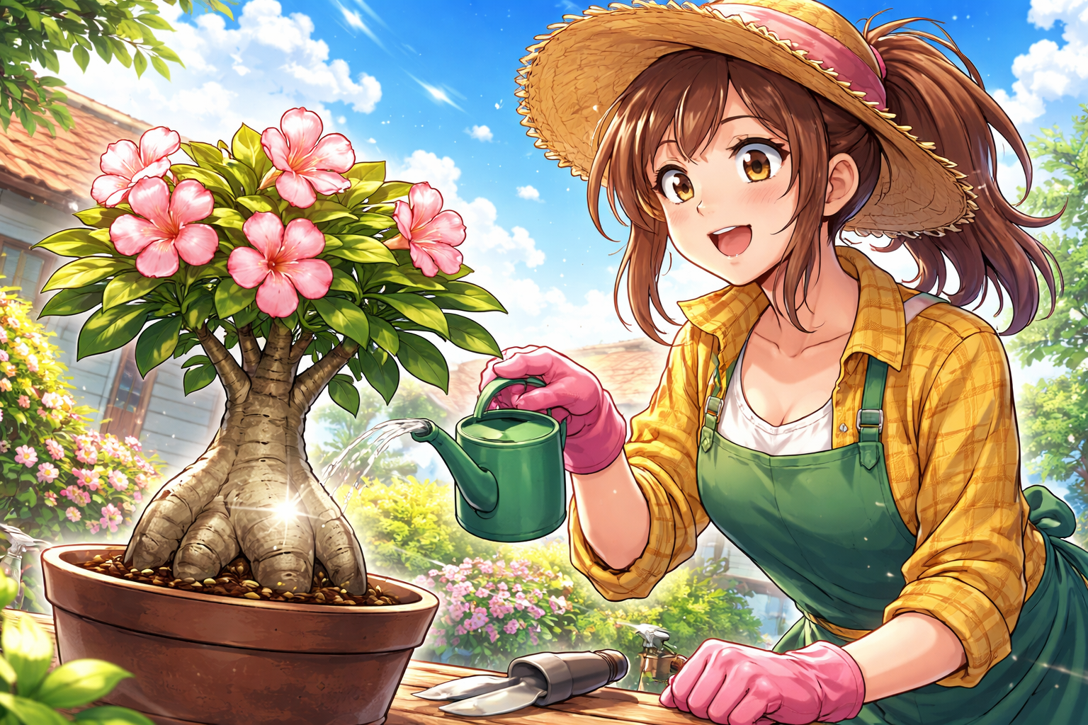 （アデニウム）育て方って難しい？太らせ方と冬越しのコツは？