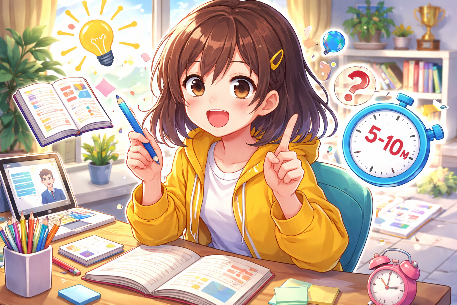 （自学ネタ小6）毎日迷わない！5〜10分で終わるネタってある？