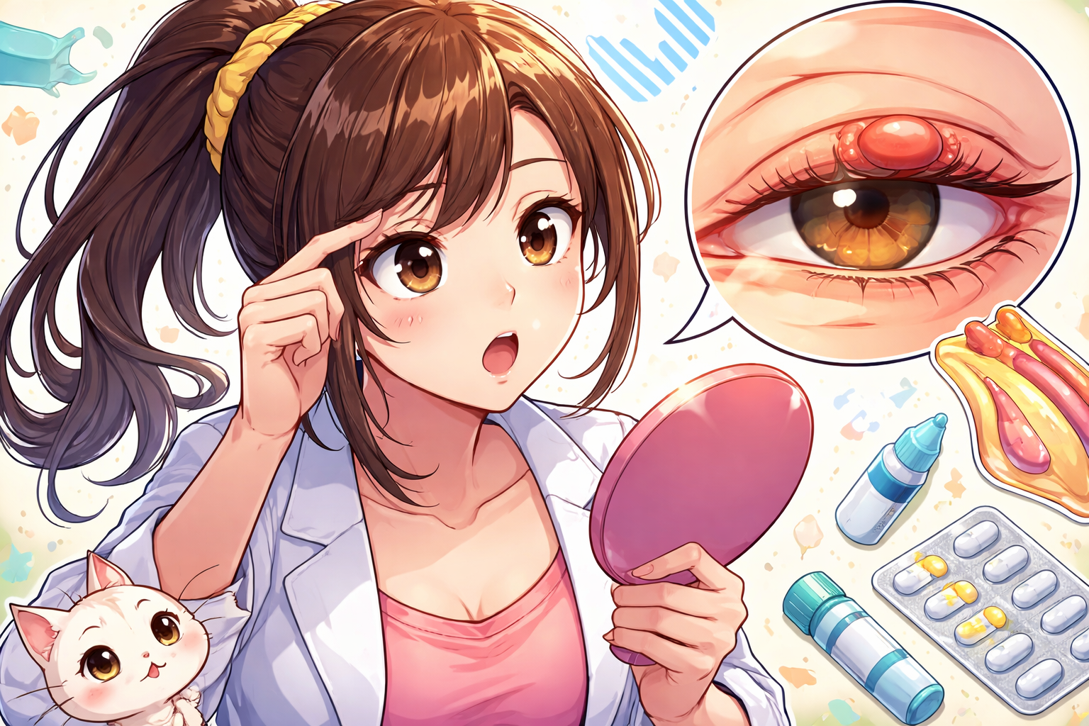 （霰粒腫）痛くないまぶたのしこりって放置していいの？