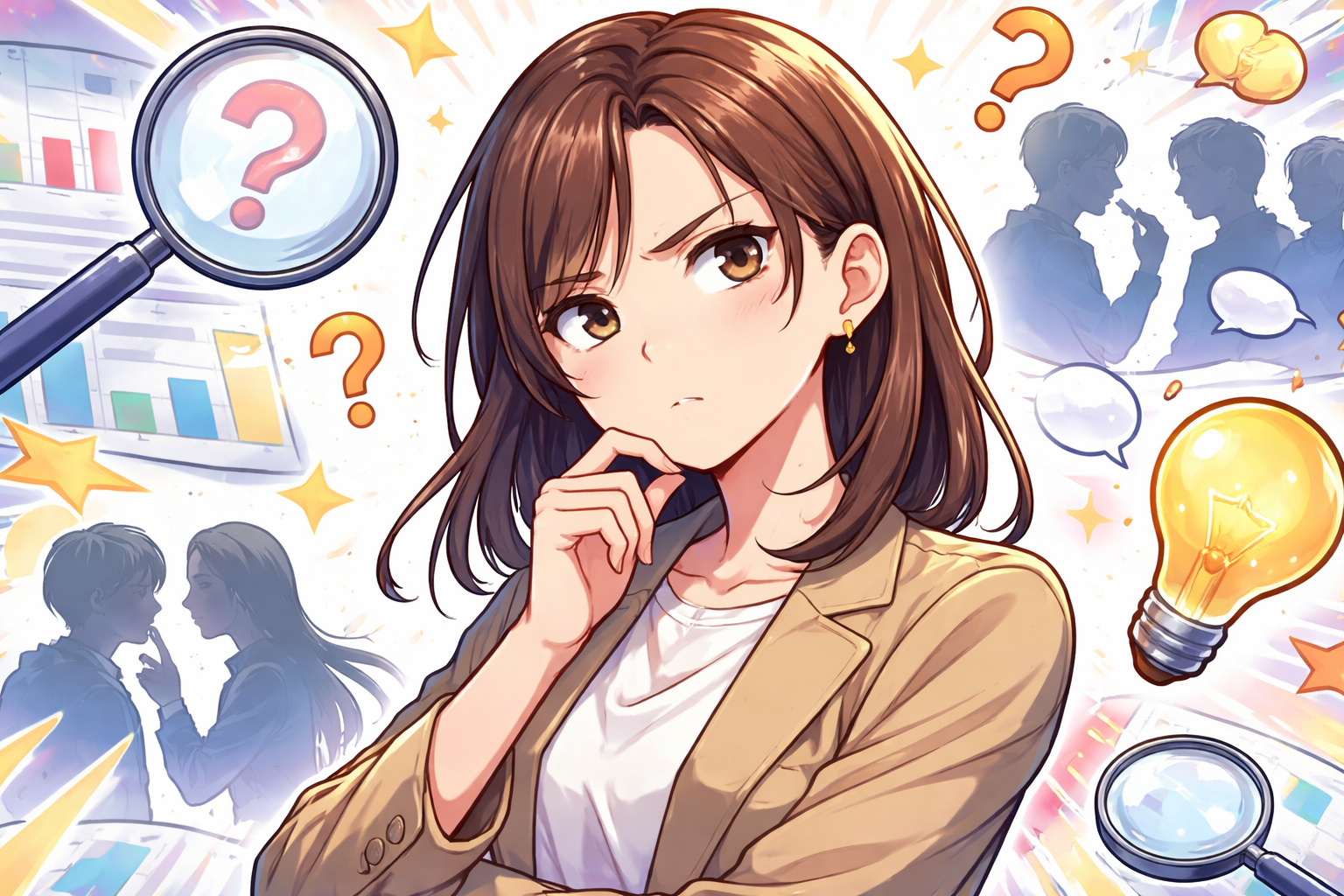 （懐疑的）って悪いこと？意味・使い方と上手な付き合い方は？
