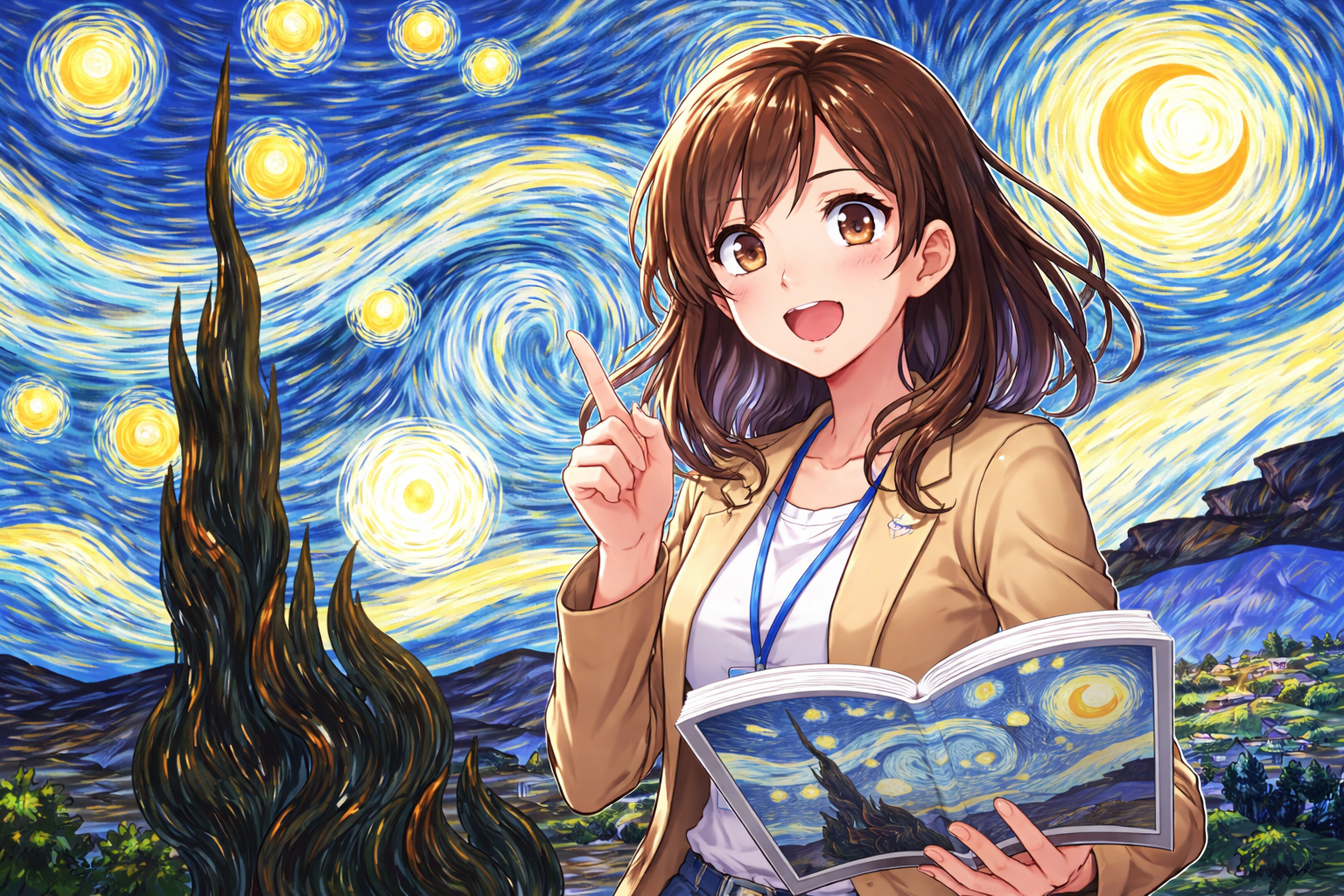 （星月夜）ゴッホの「星月夜」って何がすごいの？今さら聞けない見どころは？