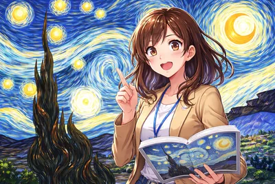 ゴッホの『星月夜』がすごい理由とは？制作背景・見どころ・象徴をわかりやすく解説