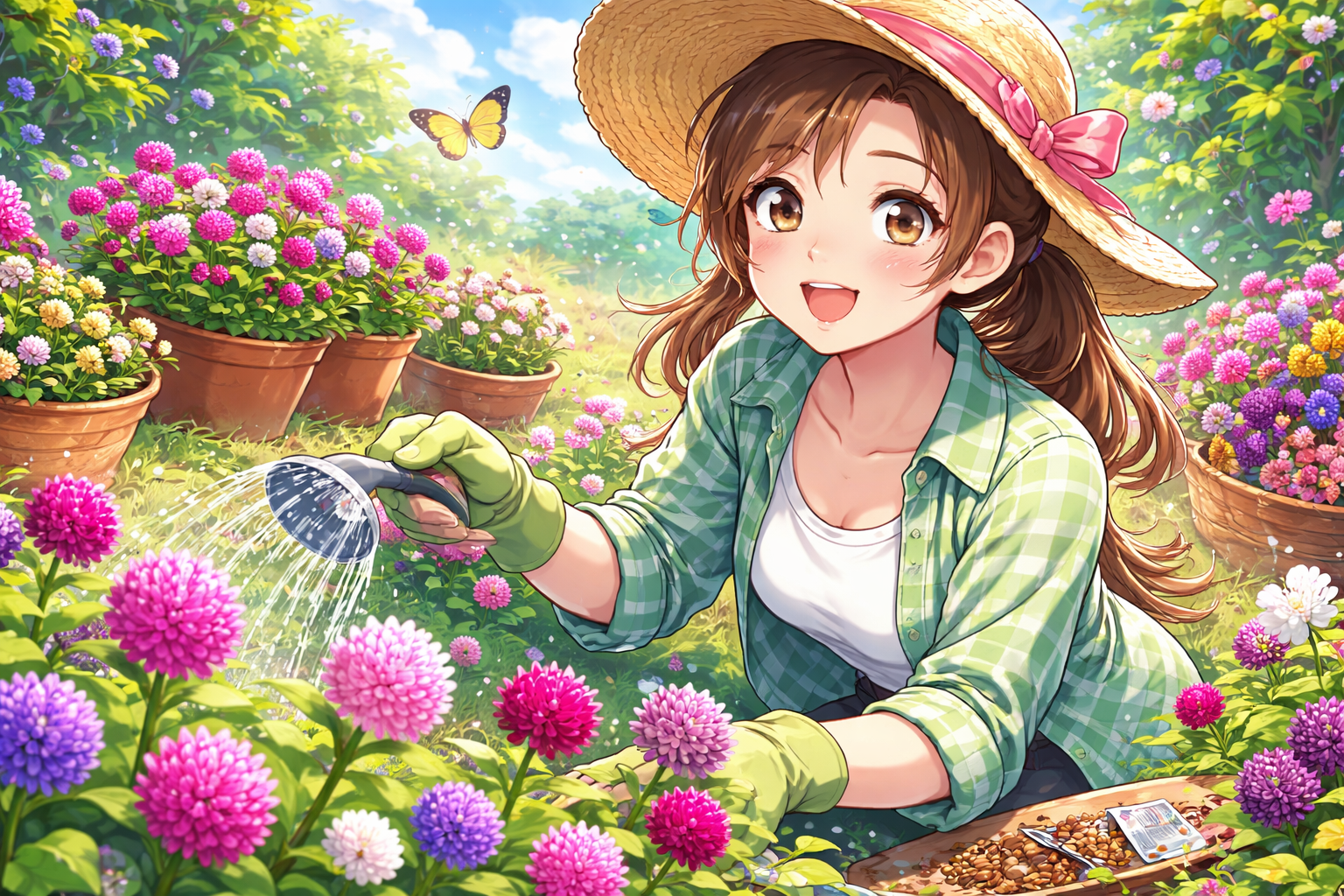 （千日紅）育て方ってむずかしい？こぼれ種とドライの楽しみ方は？