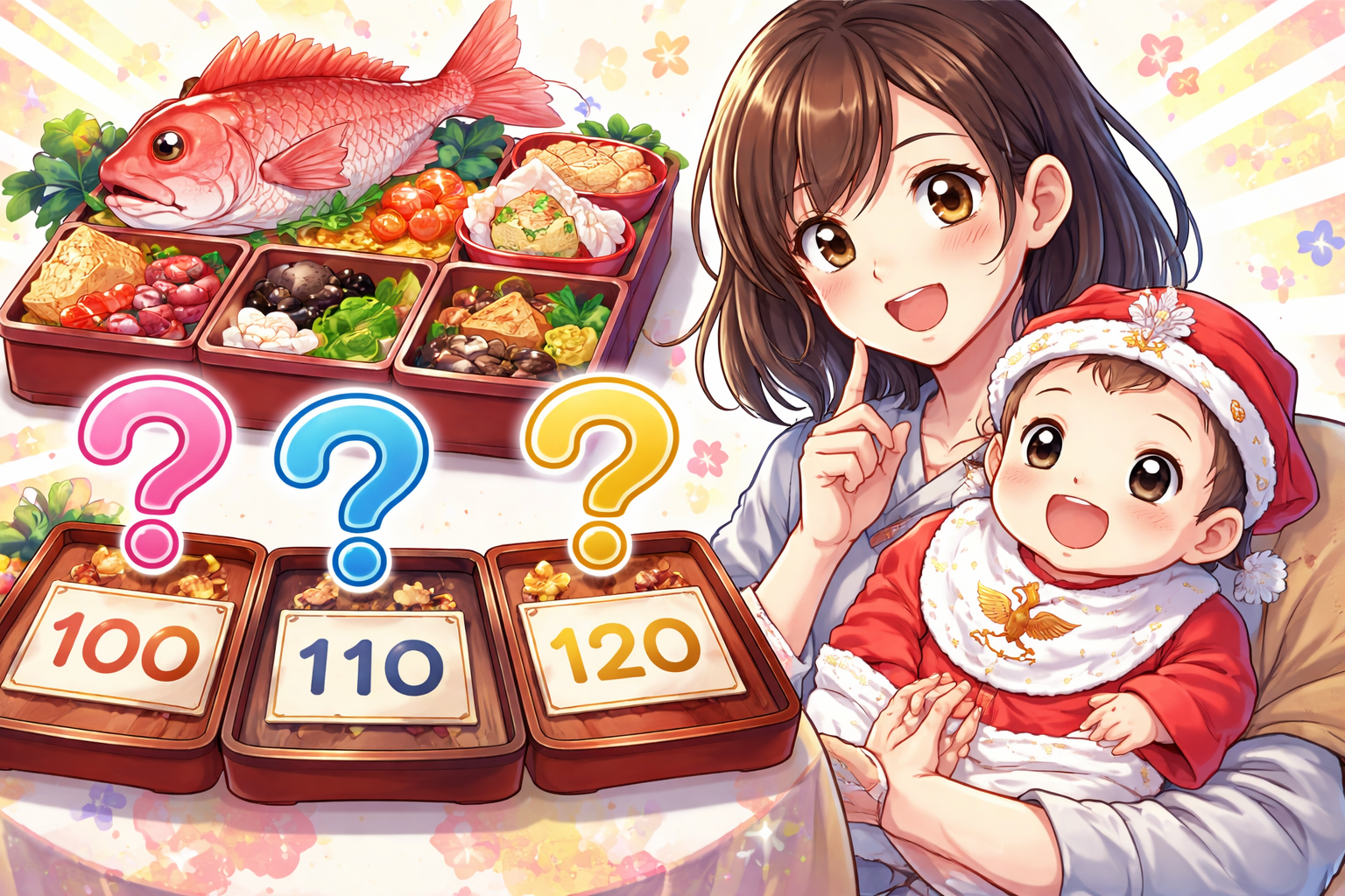 （お食い初め いつ）100日？110日？120日？迷ったときの決め方は？