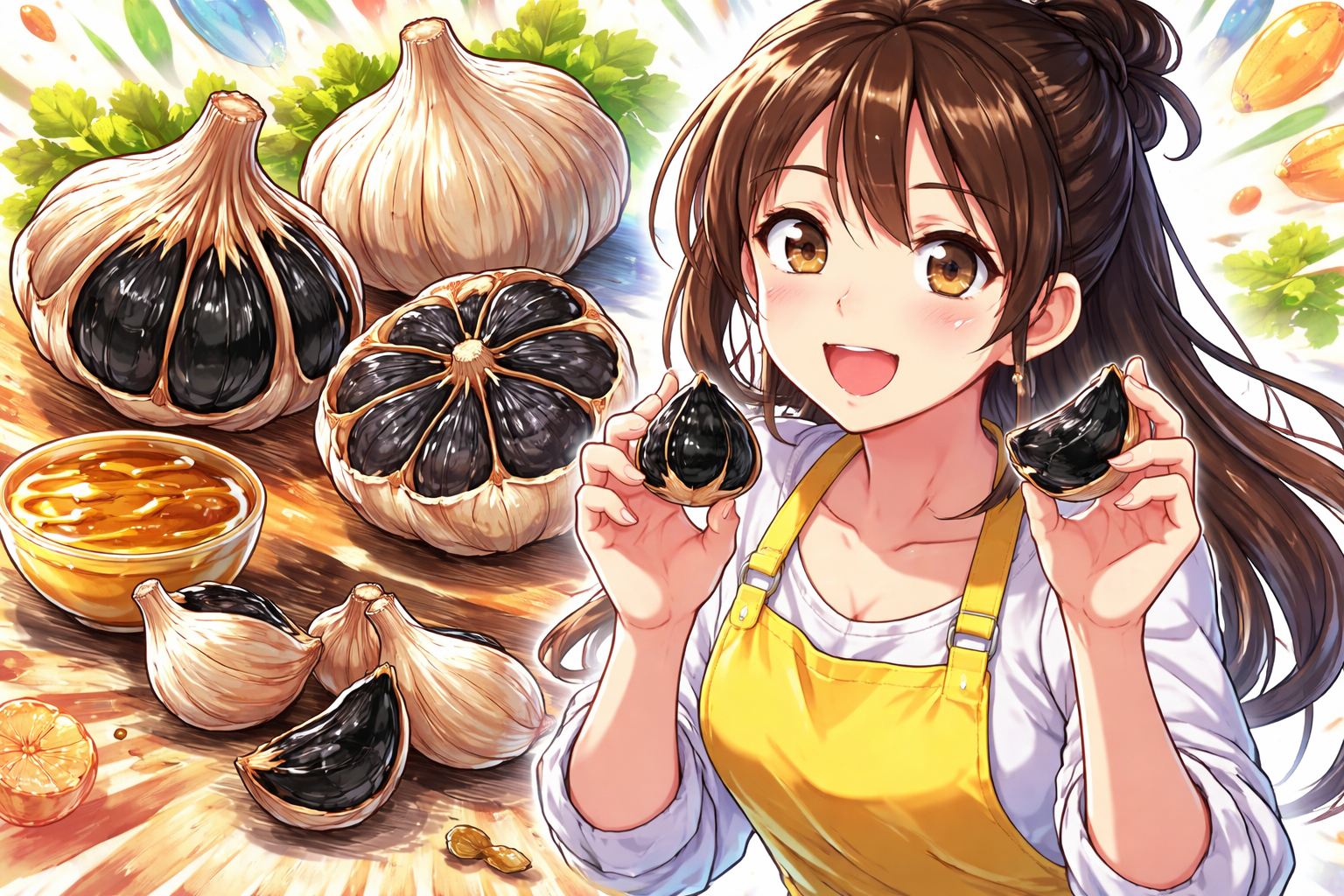 （黒にんにく）黒にんにくって何がいいの？味・効果・食べ方は？