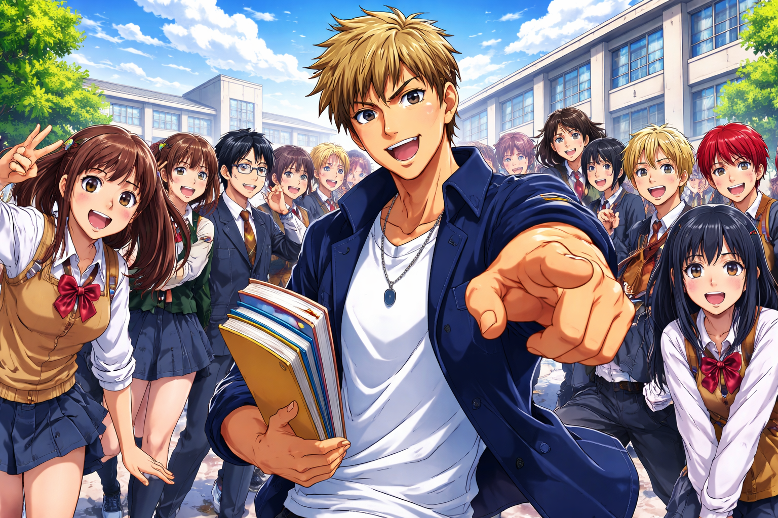 （gto キャスト 2期）って誰が出てた？2014年版の生徒＆教師を一気見できる？