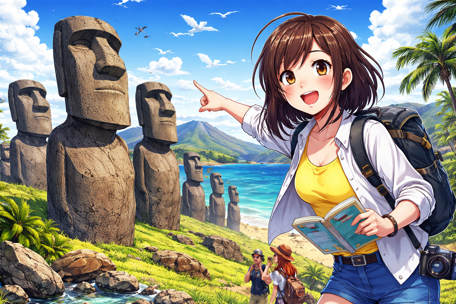 （イースター島）モアイ像だけじゃない？行く前に知りたい見どころと注意点は？