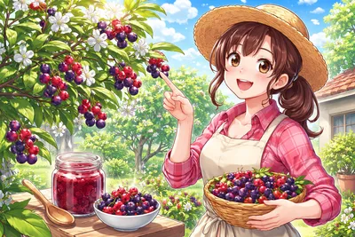 ジューンベリーは育てやすい？花・実・収穫時期・鳥対策・ジャムの作り方までわかりやすく解説