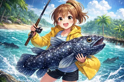 あつ森シーラカンスの釣り方は？雨の日・魚影・離島で釣れない時のコツを解説