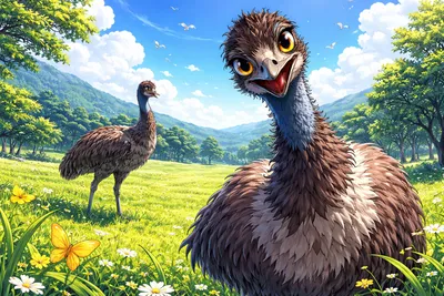 エミューってどんな鳥？大きさ・性格・特徴や動物園での見どころを解説