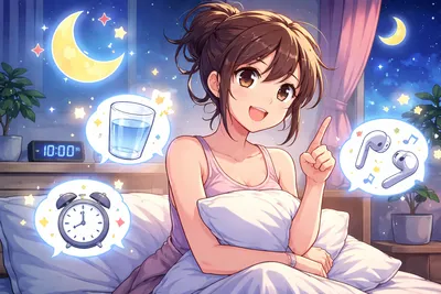 睡眠の質を上げる方法｜朝・昼・夜の習慣と寝室環境の整え方を解説