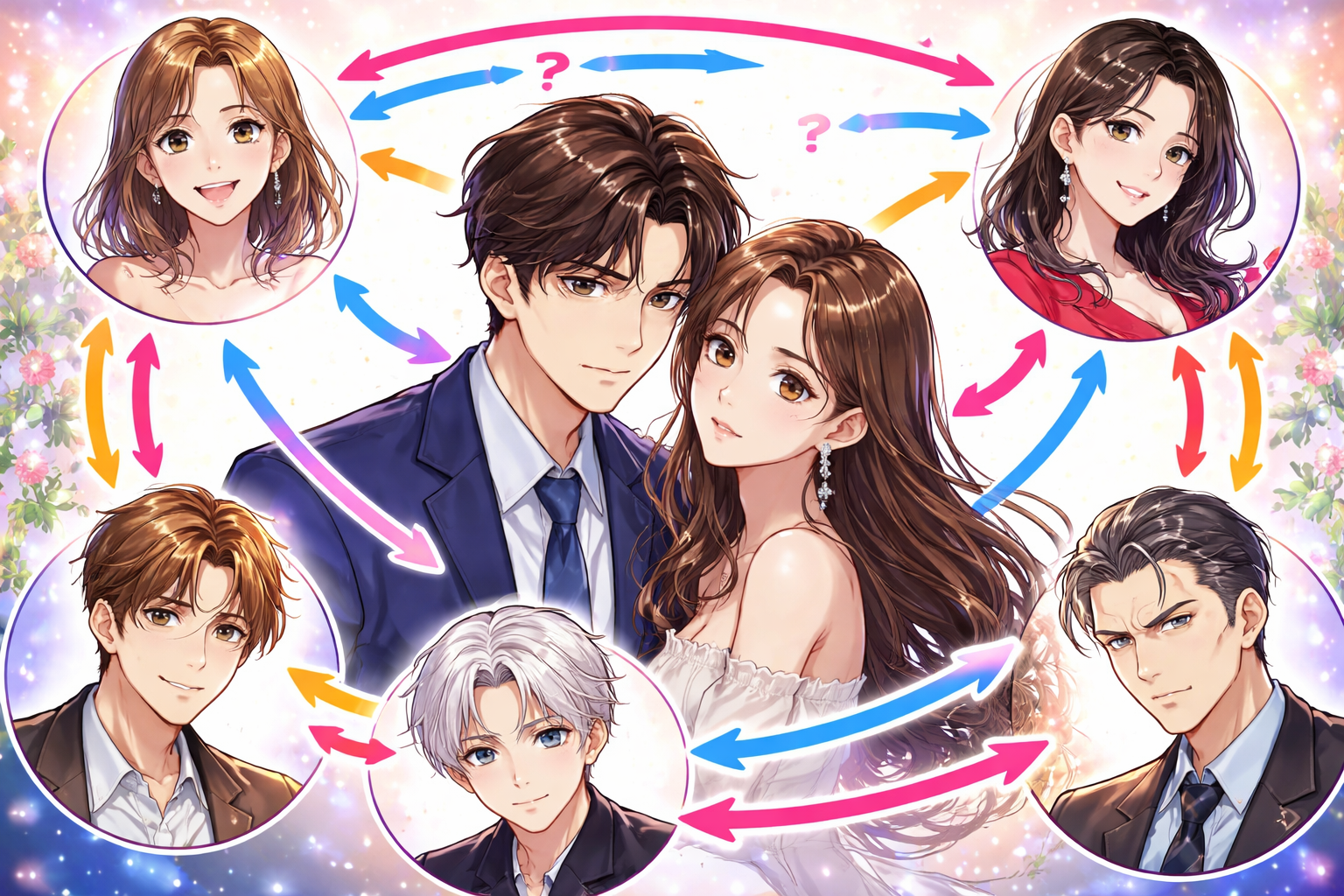 （涙の女王 相関図）誰が味方で誰が敵？登場人物の関係を一気に整理できる？
