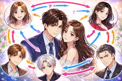 （涙の女王 相関図）誰が味方で誰が敵？登場人物の関係を一気に整理できる？