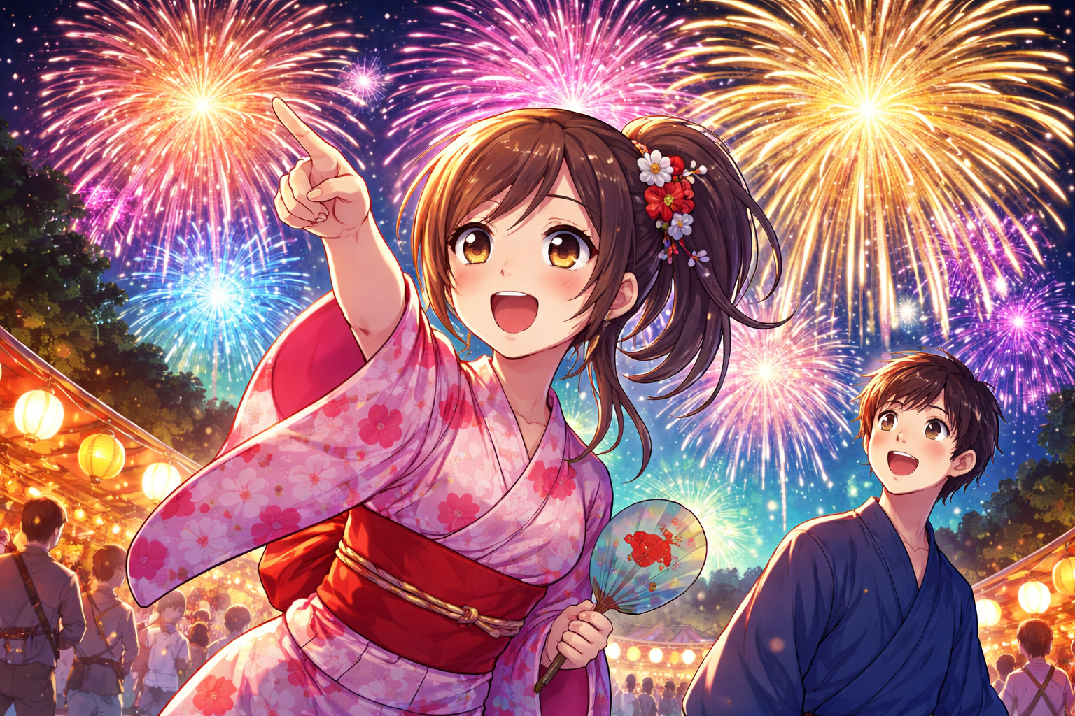 (スターマイン)って何?花火大会の主役が一気に分かる?