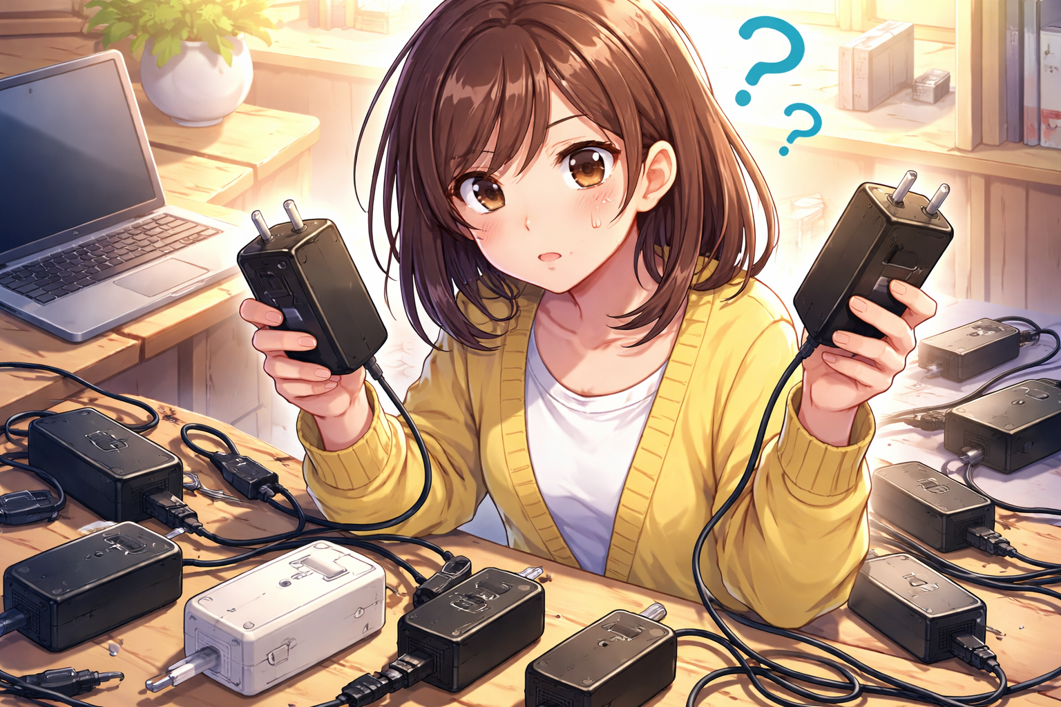 (acアダプター)ってどれを選べばいい?失敗しない見分け方は?
