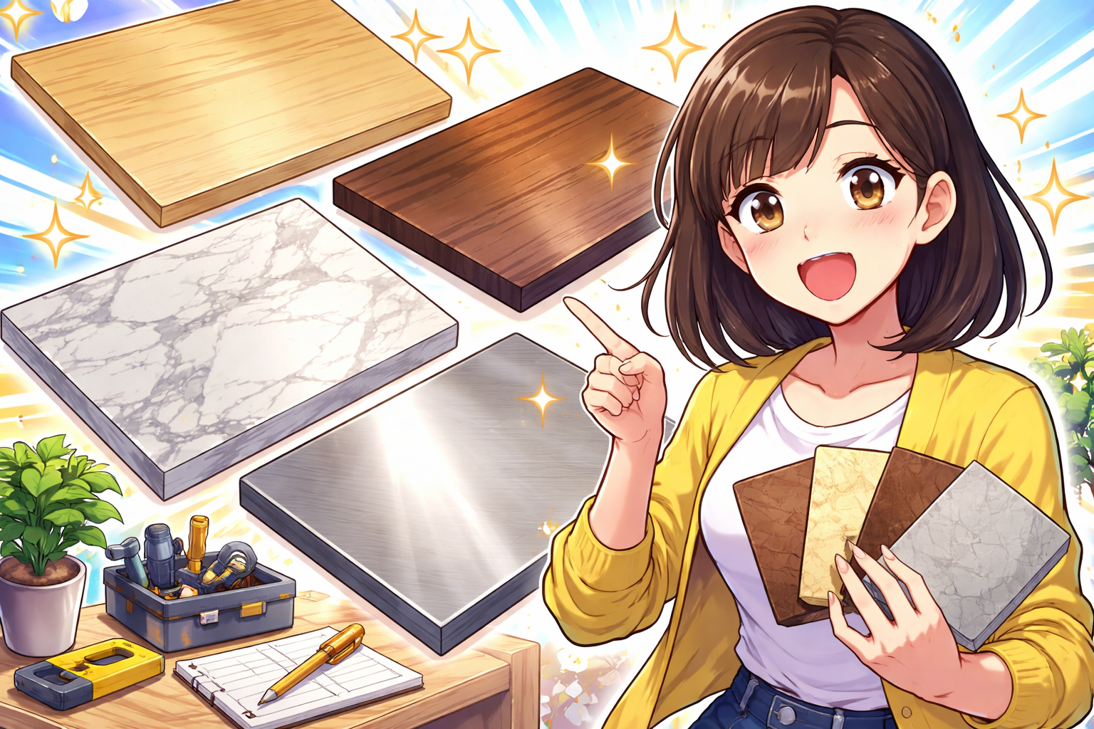 (天板)って何が違うの?素材別の選び方と後悔しないコツは?