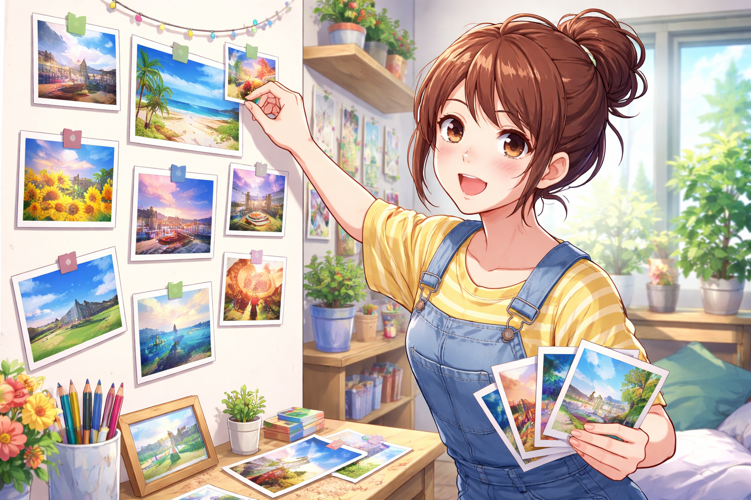 (ポストカード 飾り方)おしゃれに飾るにはどうする?