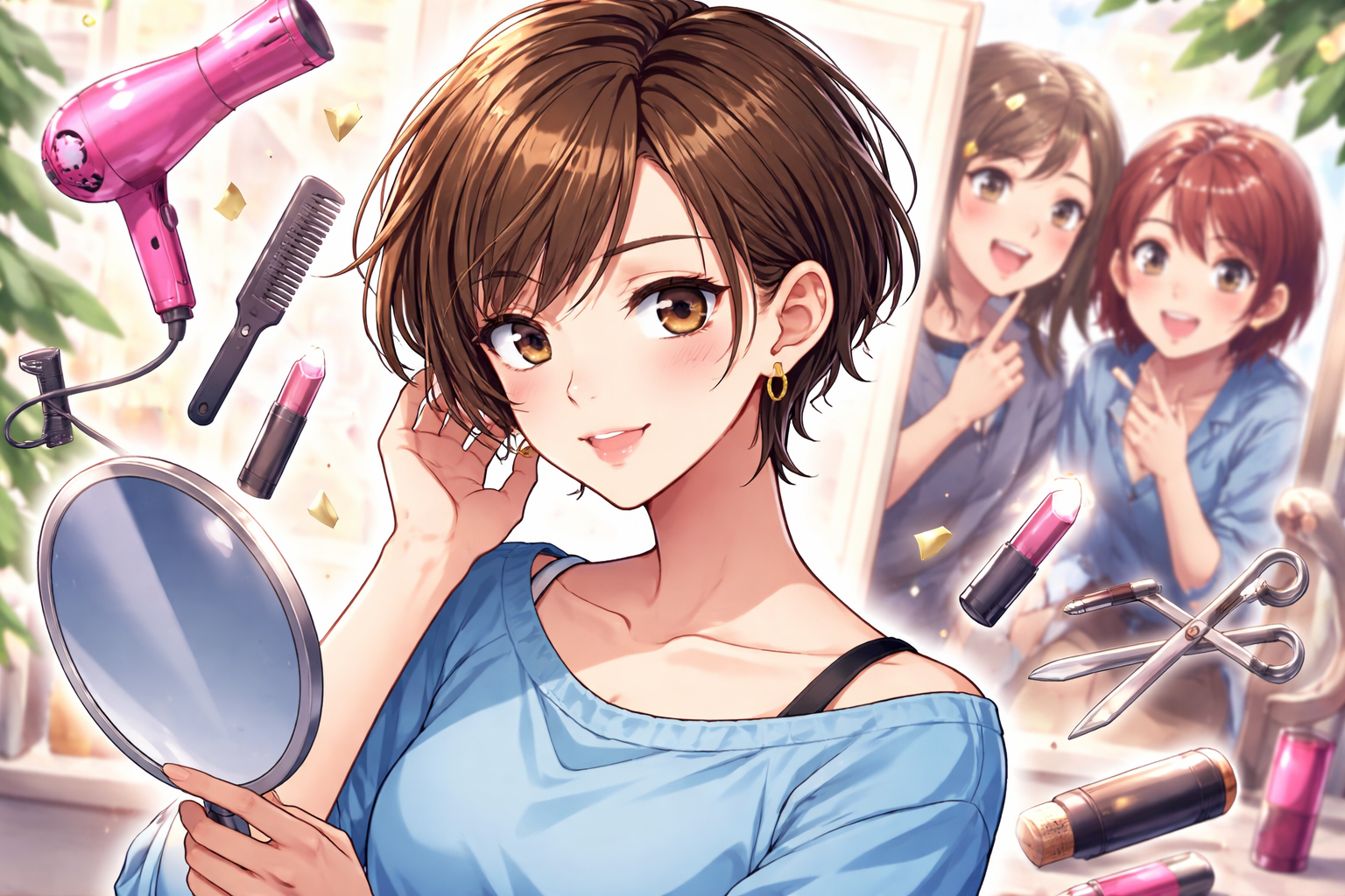 (面長 ショート)面長はショートが似合わないって本当なの?