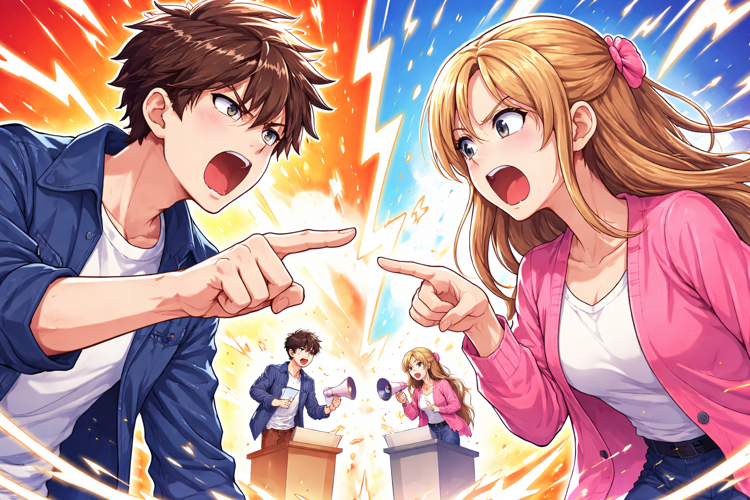 (argue)ってどういうこと?「主張」と「口論」の違いは?