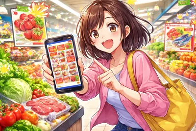 かましんチラシの見方｜公式サイトで店舗別特売・ポイント企画を逃さないチェック方法