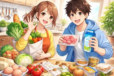 2人暮らしの食費節約コツ！無理なく続く予算管理と買い物術