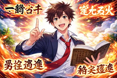 （かっこいい四字熟語）って何を選べばいい？座右の銘にも応援にも映える言葉まとめ