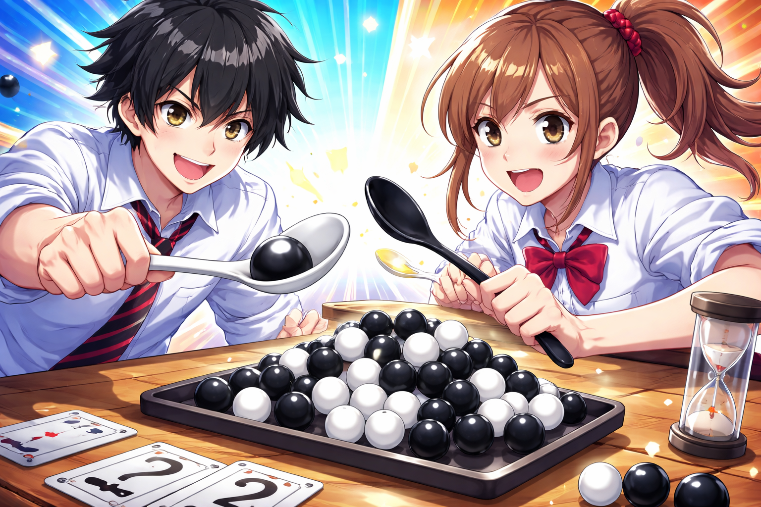(白と黒のスプーン)って何が面白い?ルールと見どころは?