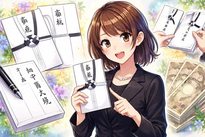 香典の書き方を解説！外袋・中袋・連名・金額のマナーまで整理