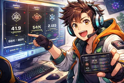 apexトラッカーとは？ゲーム内表示と外部戦績サイトの違い・使い方を解説