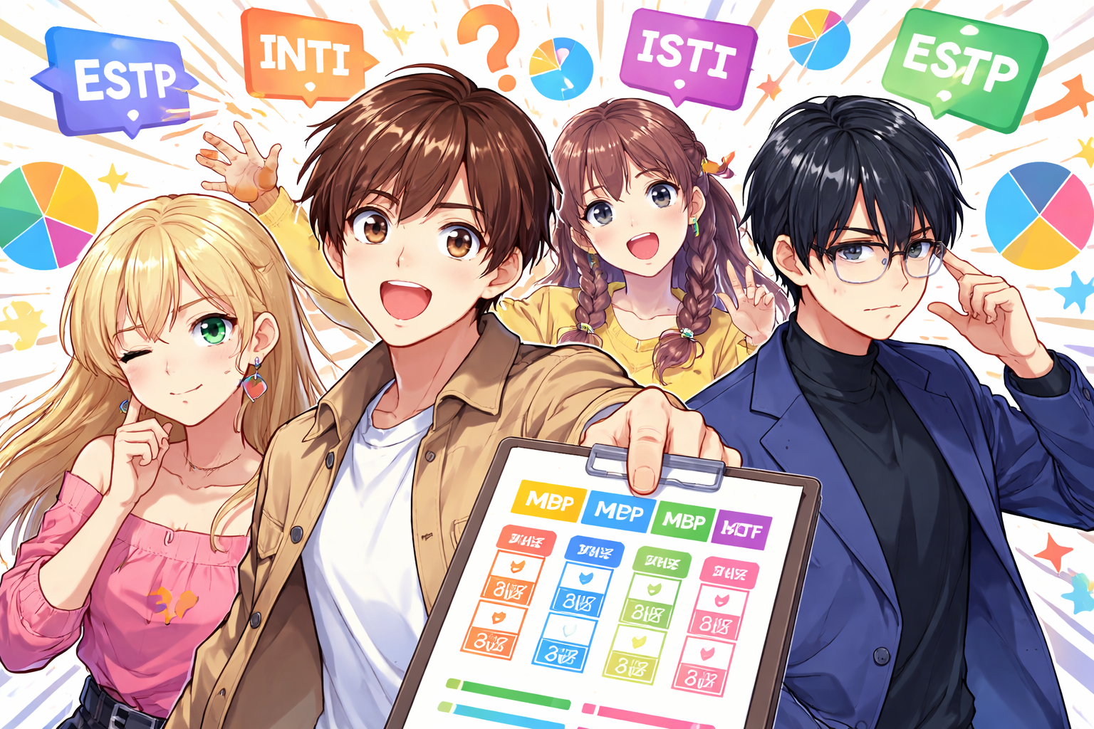 (mbti ランキング)って結局どれが正しい?割合・モテ・最強を整理する?