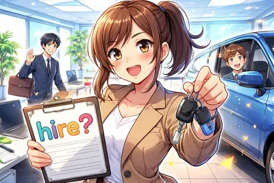 hireの意味は？雇う・借りるの使い分けとemploy・rentとの違いを例文で解説