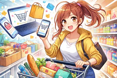 ショッピングカートって何？実店舗とECで意味が違うの知ってた？