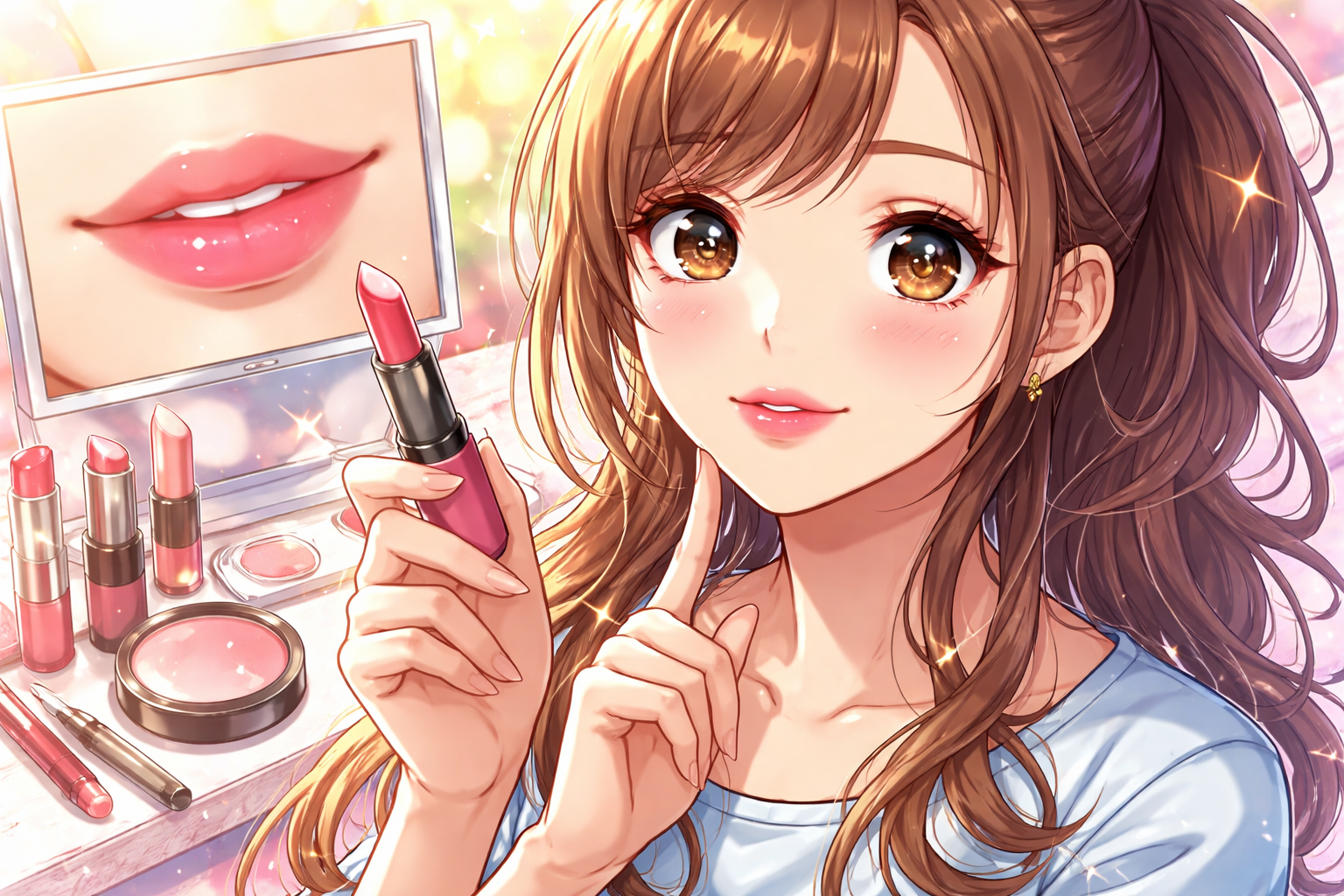 (リップアートメイク)ってどう?すっぴんでも血色が続くって本当?