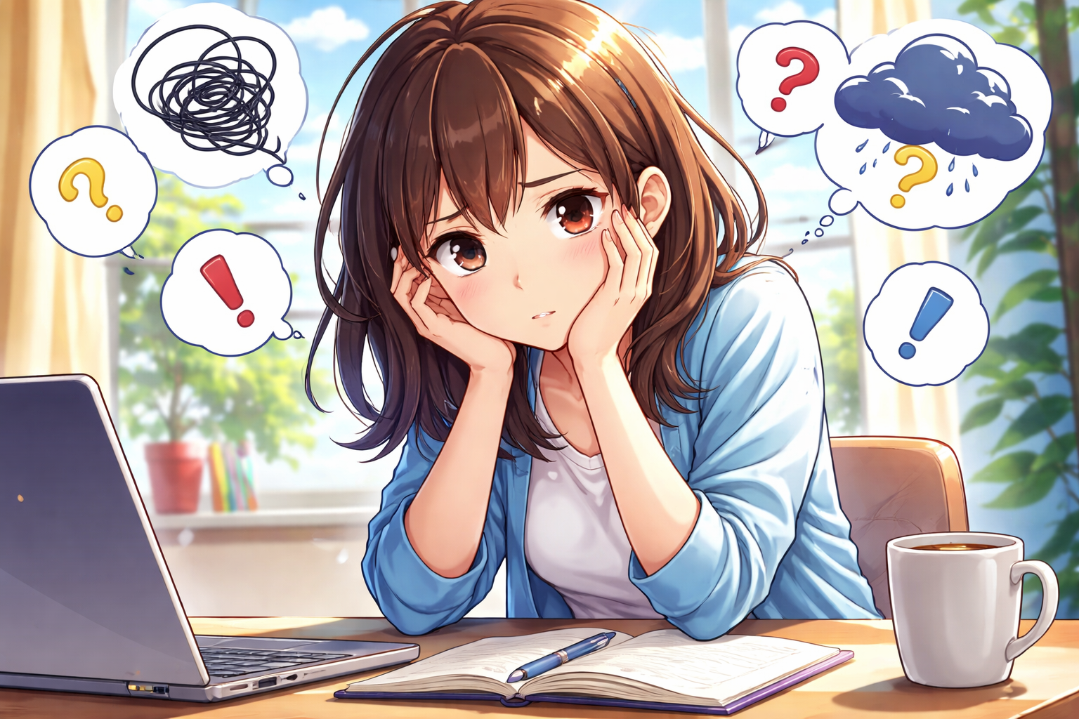 (心配性)って悪いこと?不安を減らして楽になるコツは?