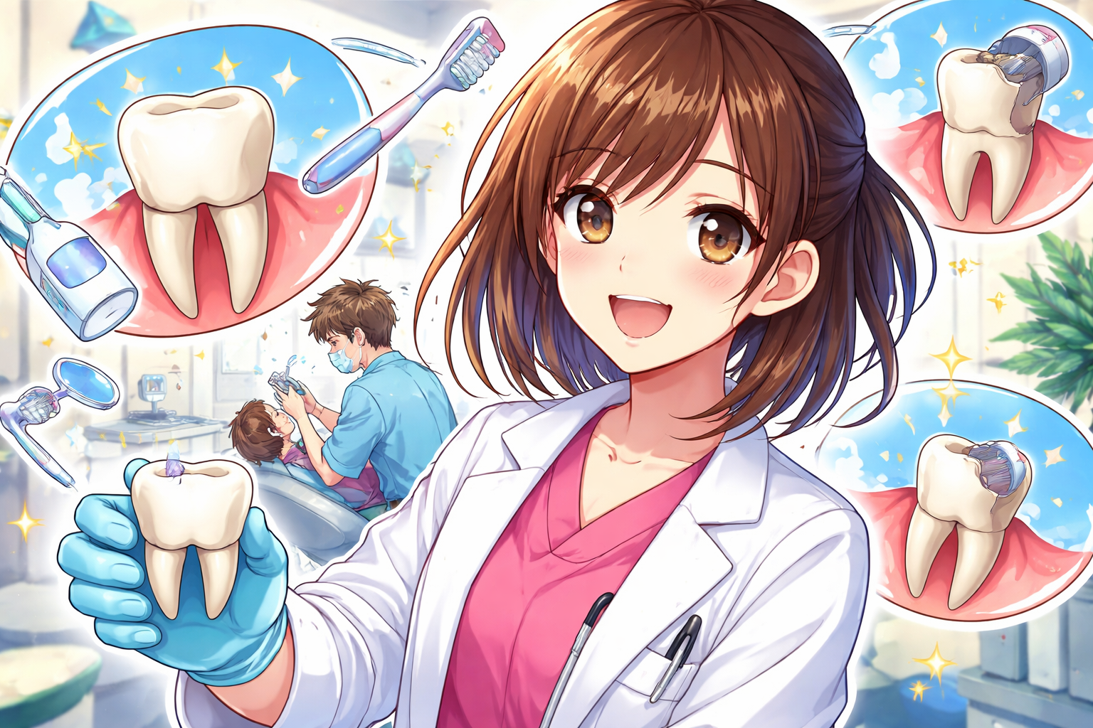 差し歯って何?治療の流れと長持ちさせるコツは?