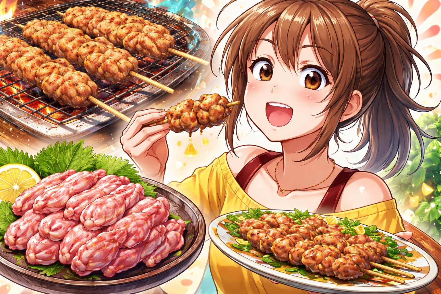 せせり 部位ってどこ?味や食感とおいしい食べ方は?
