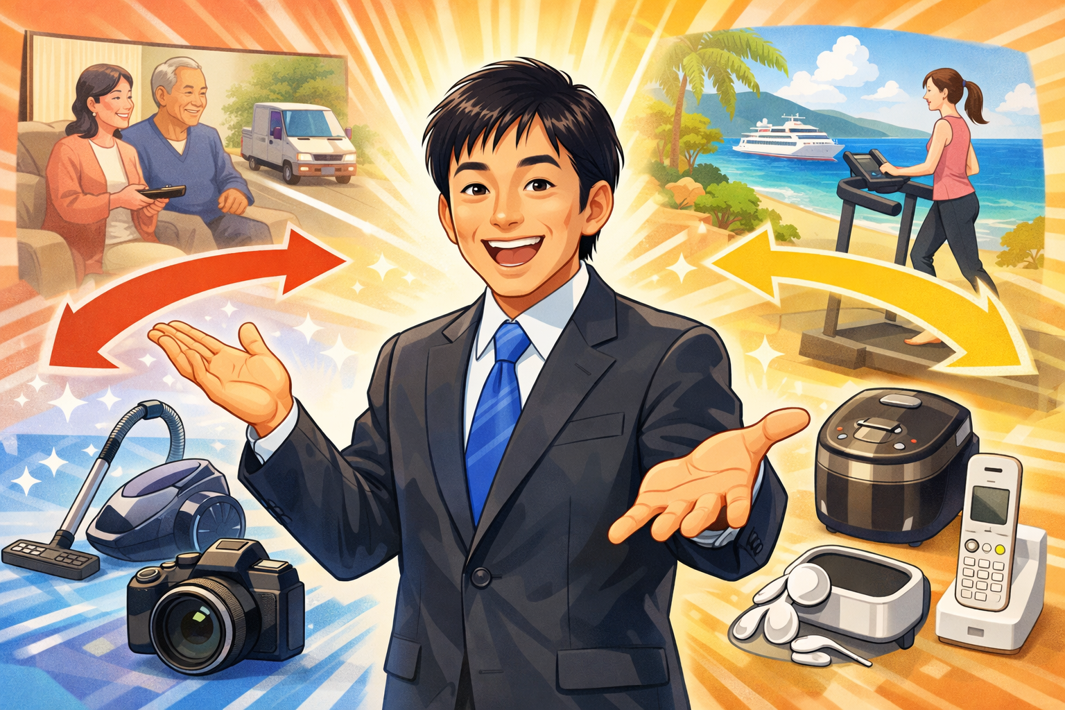 ジャパネットたかたは「迷わせない通販」なんだ