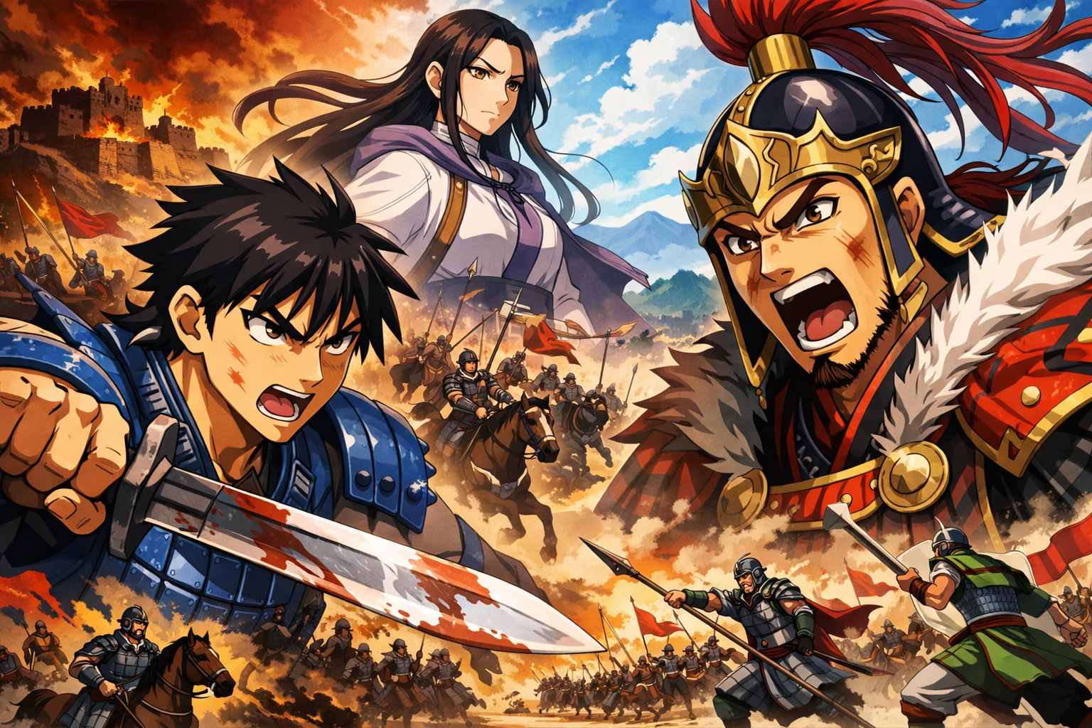 最新のキングダム ネタバレは「韓滅亡→趙決戦の前哨戦」まで進んでいる