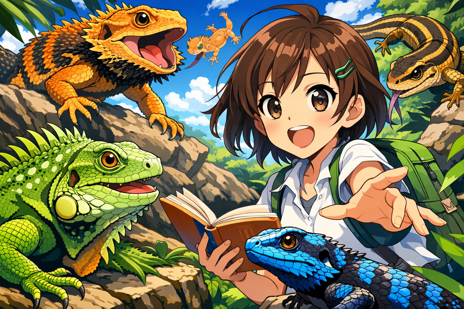 トカゲは「種類が多くて奥が深い」から、まず特徴を押さえるのが近道だよ