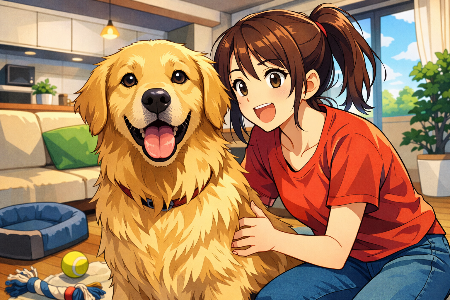 大型犬は「準備できる人」なら室内でも十分飼える