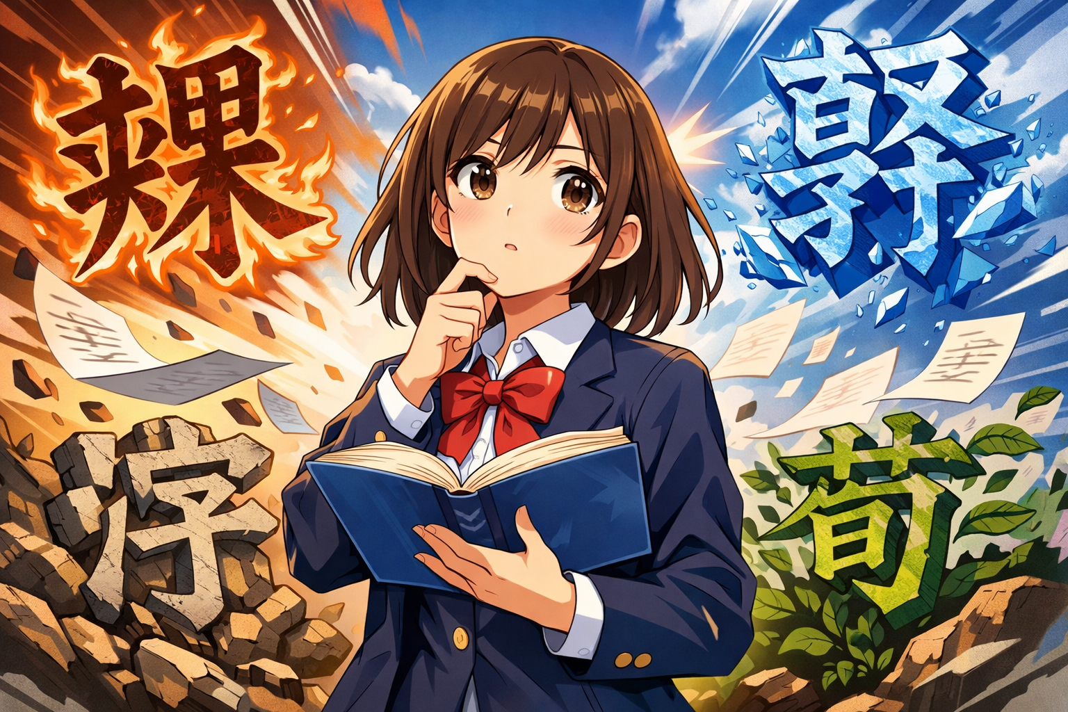 難しい漢字は「種類」を知るだけで対策しやすい