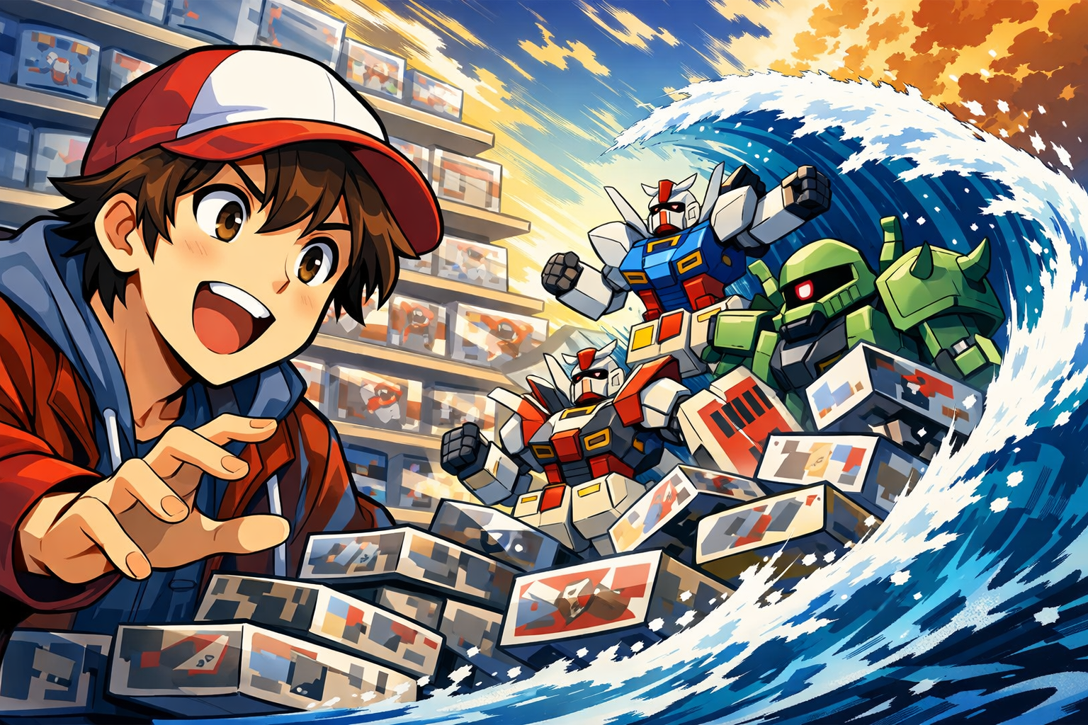 ガンプラ再販は「定期便」じゃなく「変動する波」だよ