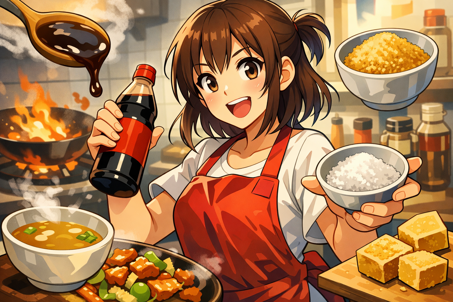 迷ったら「醤油＋甘み＋鶏ガラ」がいちばん安定だよ