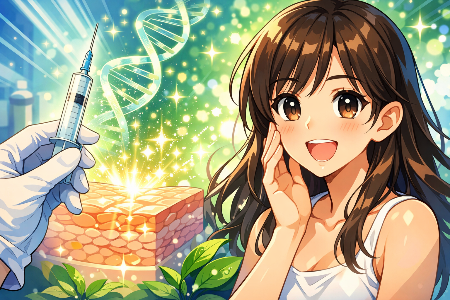 リジュランは「肌の自己再生」を後押しする肌育注射だよ