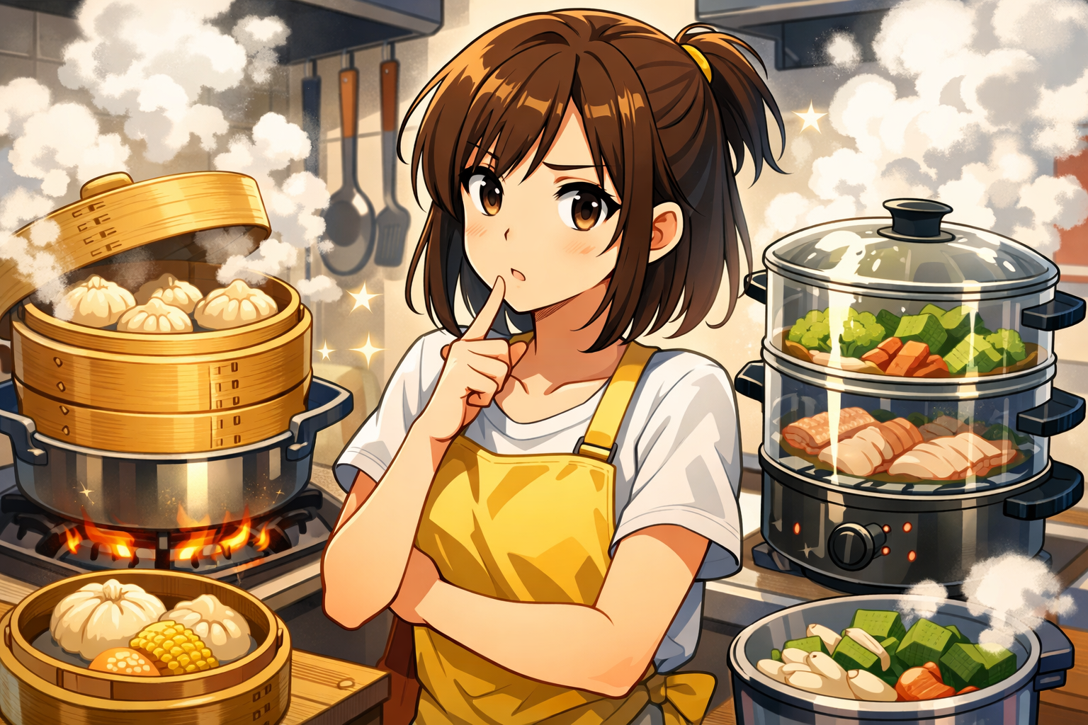 蒸し器は「目的に合うタイプ」を選べば、かなり使える